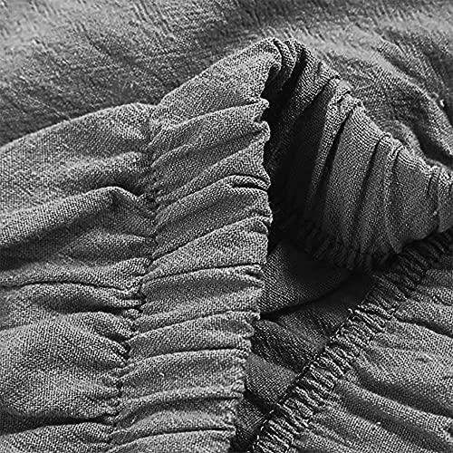 Unlimit Women Capri with Pockets, Summer Casual Pants, Beach Comfy Crop Pants, Cotton4