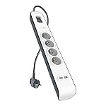 PRISE PARAFOUDRE BELKIN 8 PRS 900J+CORDON2M 2X2.0 2.4A