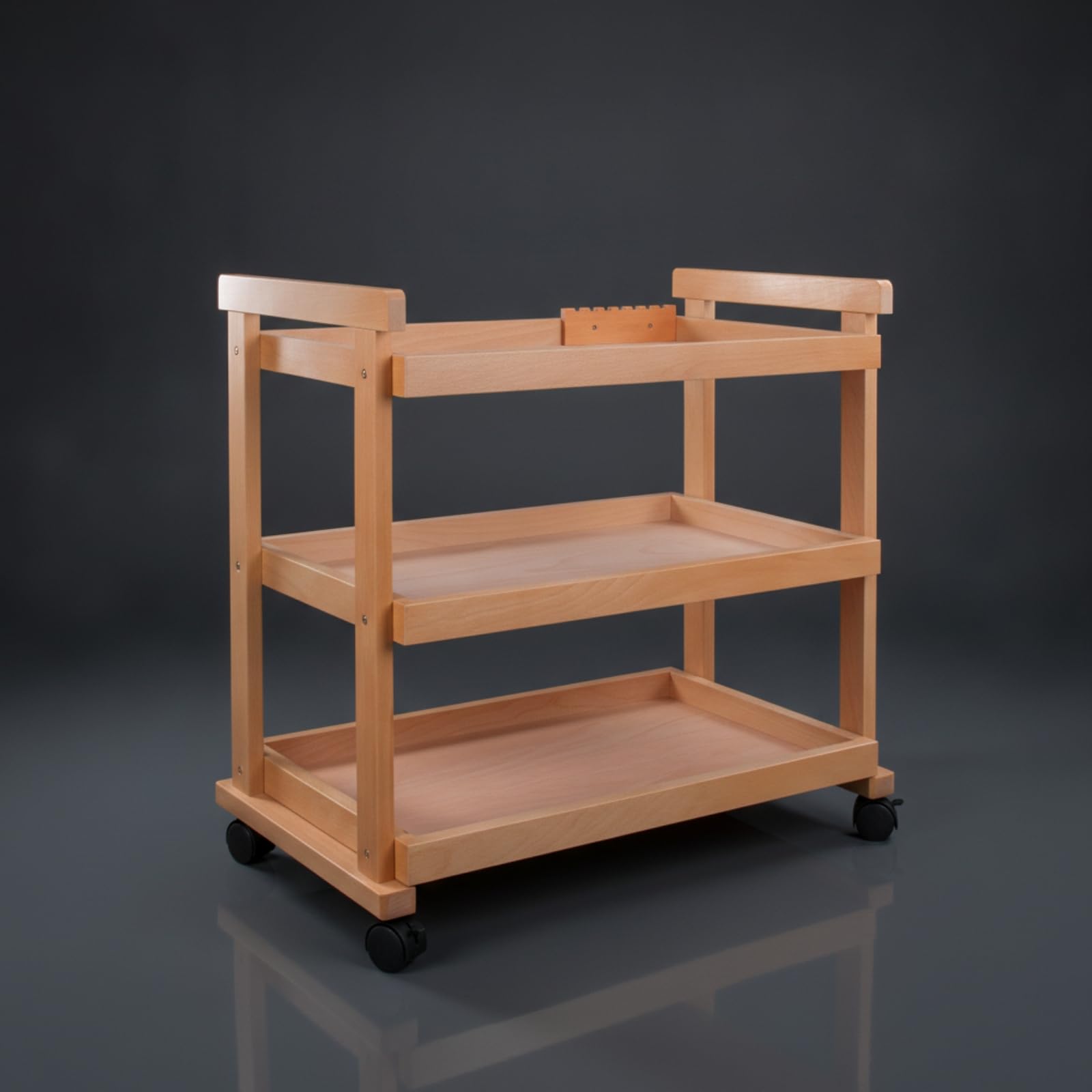 Carrello da Disegno Multilivello Carrello Portaoggetti con Ruote Multiuso Mobile per Pittori, Studio D'arte, Laboratorio, Carrello A Tre Strati Allargato E Ispessito
