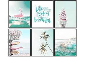 Beachy Wall Art for Tranquil Teen Spaces