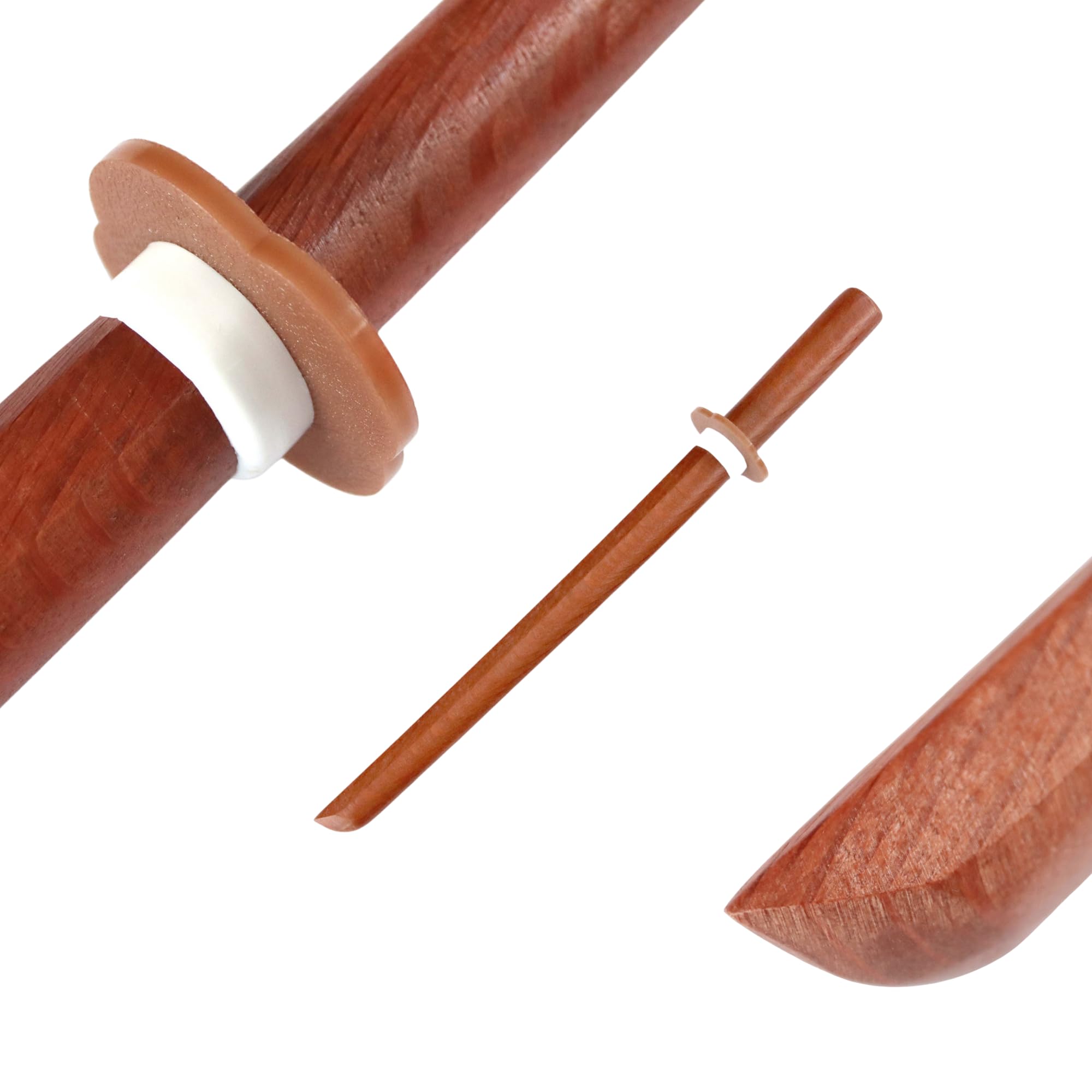 DEPICE Shoto - Rovere rosso ca. 56 cm, peso ca. 330 g, con Tsuba, Iaido Aikido