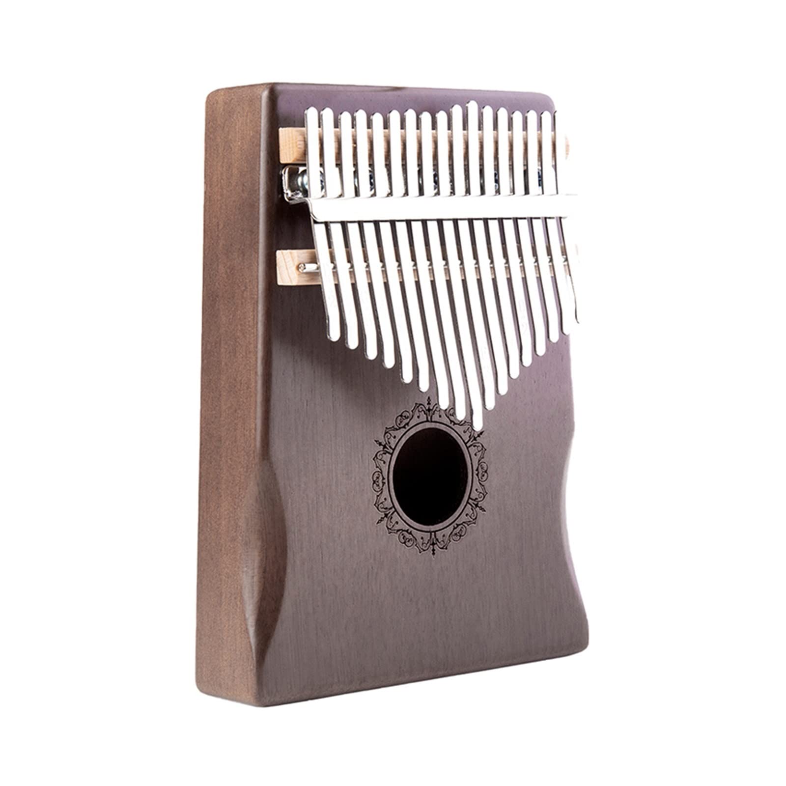 Anfänger Kalimba 17 Tasten Kalimba Daumenklavier Finger Massivholzkörper Tastatur Musikinstrument