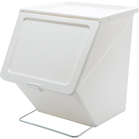 Amazon スタックストー ゴミ箱 Pelican Garbee ペリカン ガービー ホワイト38l フタ付きゴミ箱 オンライン通販