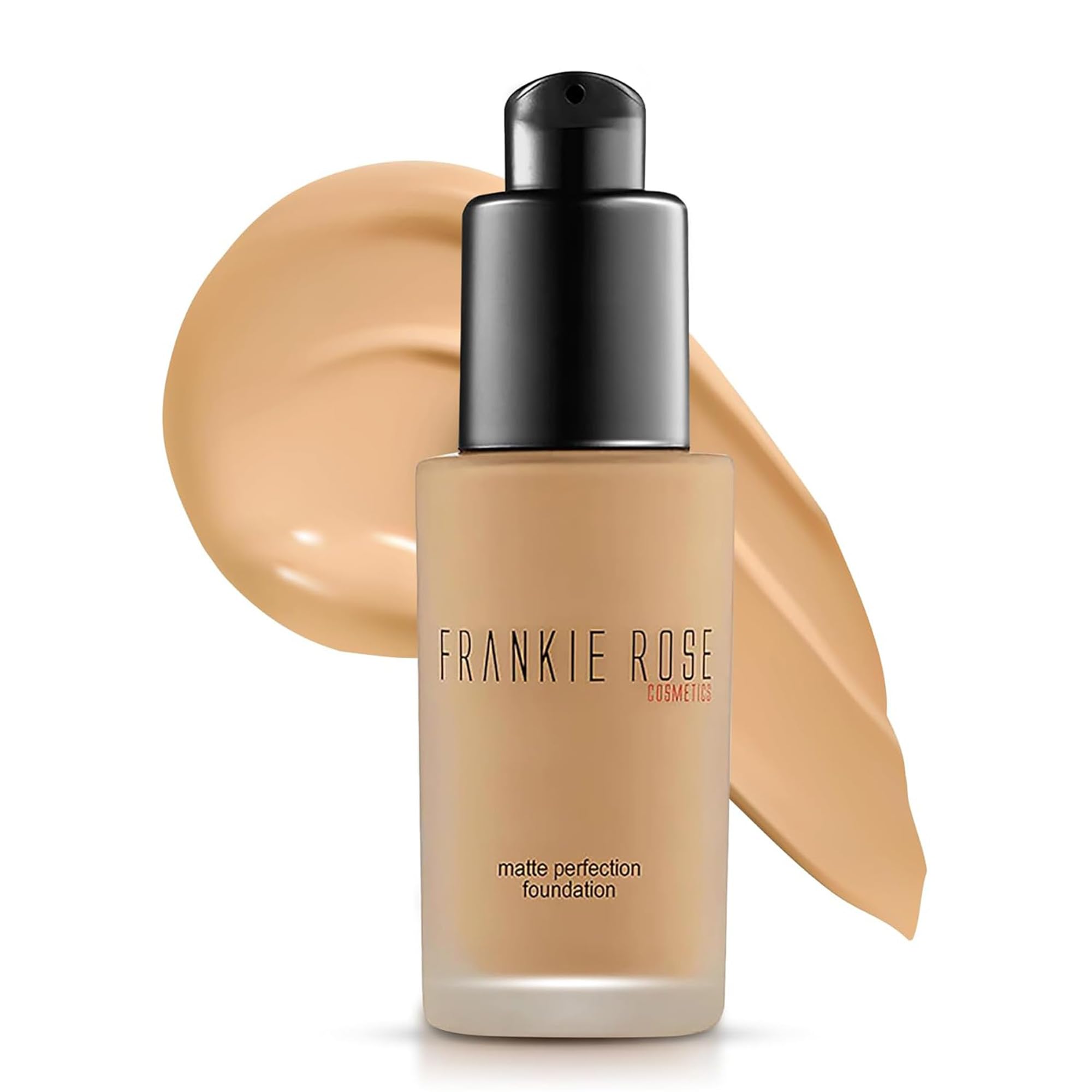 Frankie Rose Cosmetics Matte Perfection Foundation Makeup Long-Lasting Hydrating Foundation for Semi-Matte Finish - Full Coverage for All