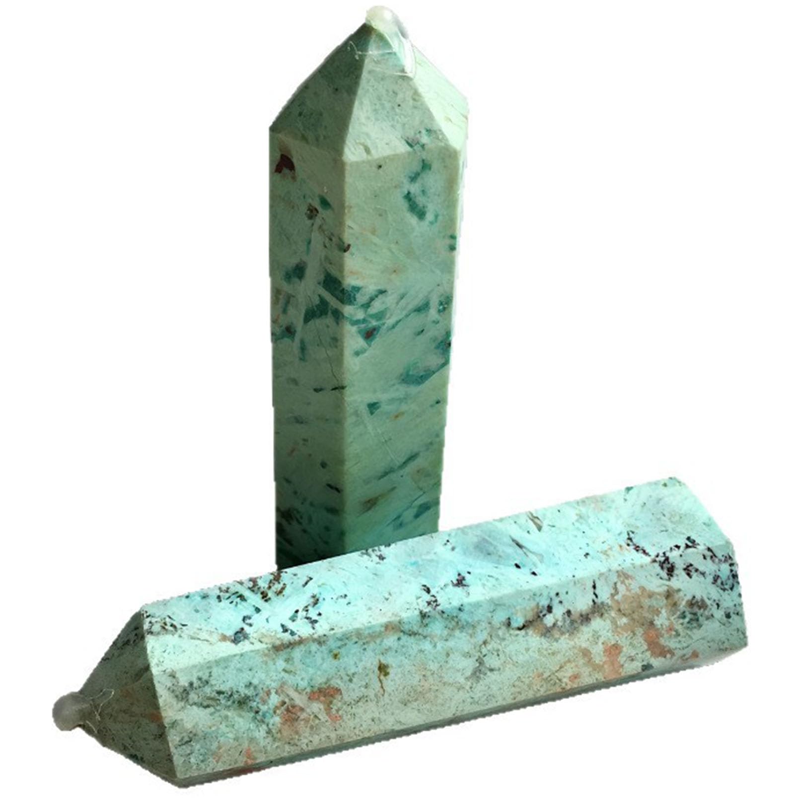 Natürlicher großer Phönix-Kiefern-Obelisk-Quarzkristall-Zauberstab
