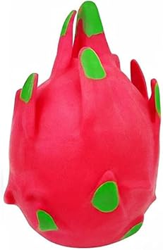 Dragon Fruit Squishy, Giant Dragonfruit Squishy Jumbo for Adults, Realistic Funny Big Fruit Squishy, Fruits Gift 1 pc