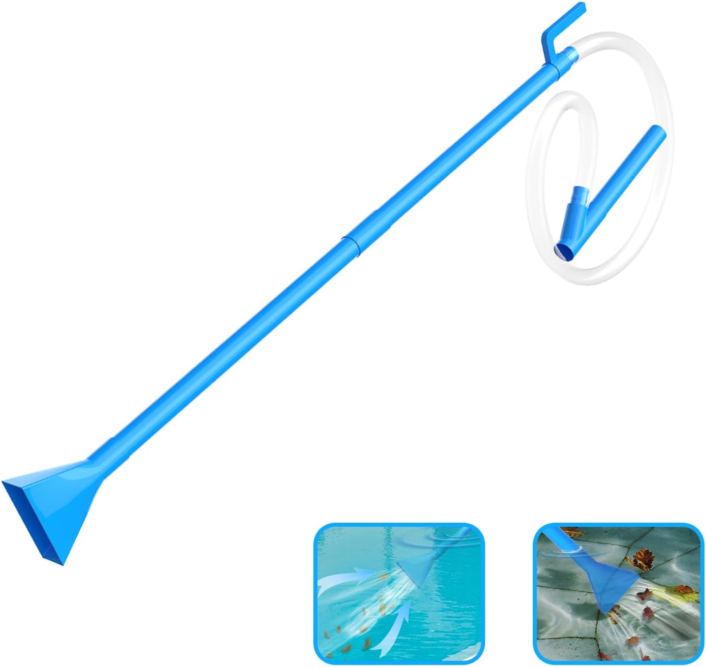 IROLLOI Hot Tub Vacuum, Manual Spa Pool Vacuum Cleaner