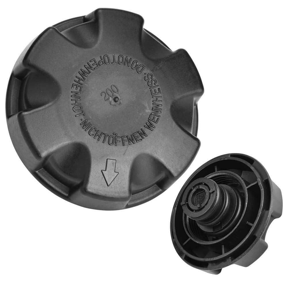 KIMISS Car Radiator Coolant Expansion Tank Cap ABS Plastic Lid for 