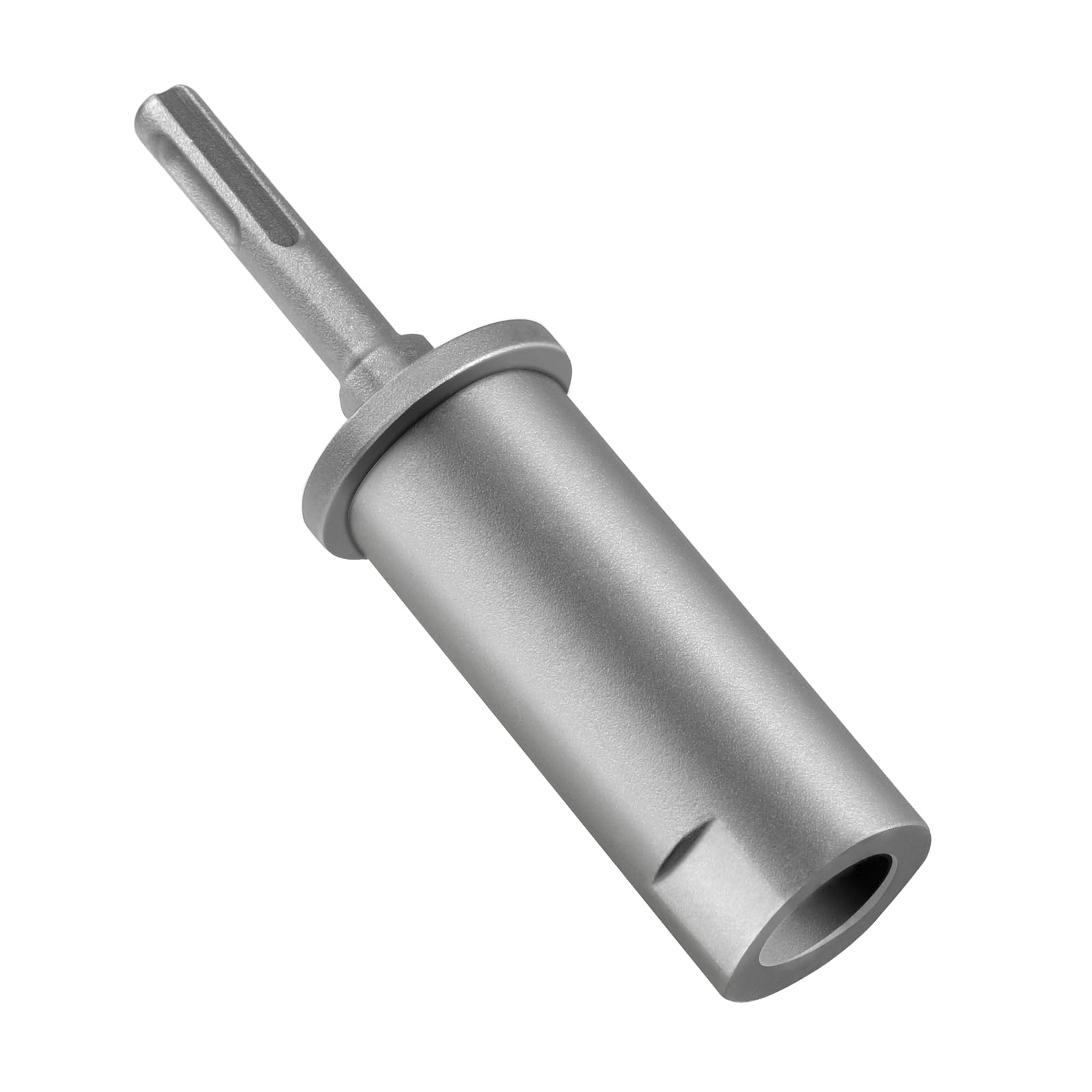SWAWIS Chisel for Placing Ground Spikes SDS PLUS Inner Diameter 16 mm Ø28.5 x 145 mm, Removable Heavy Duty Tool for Fence Installation Reinforcement Posts