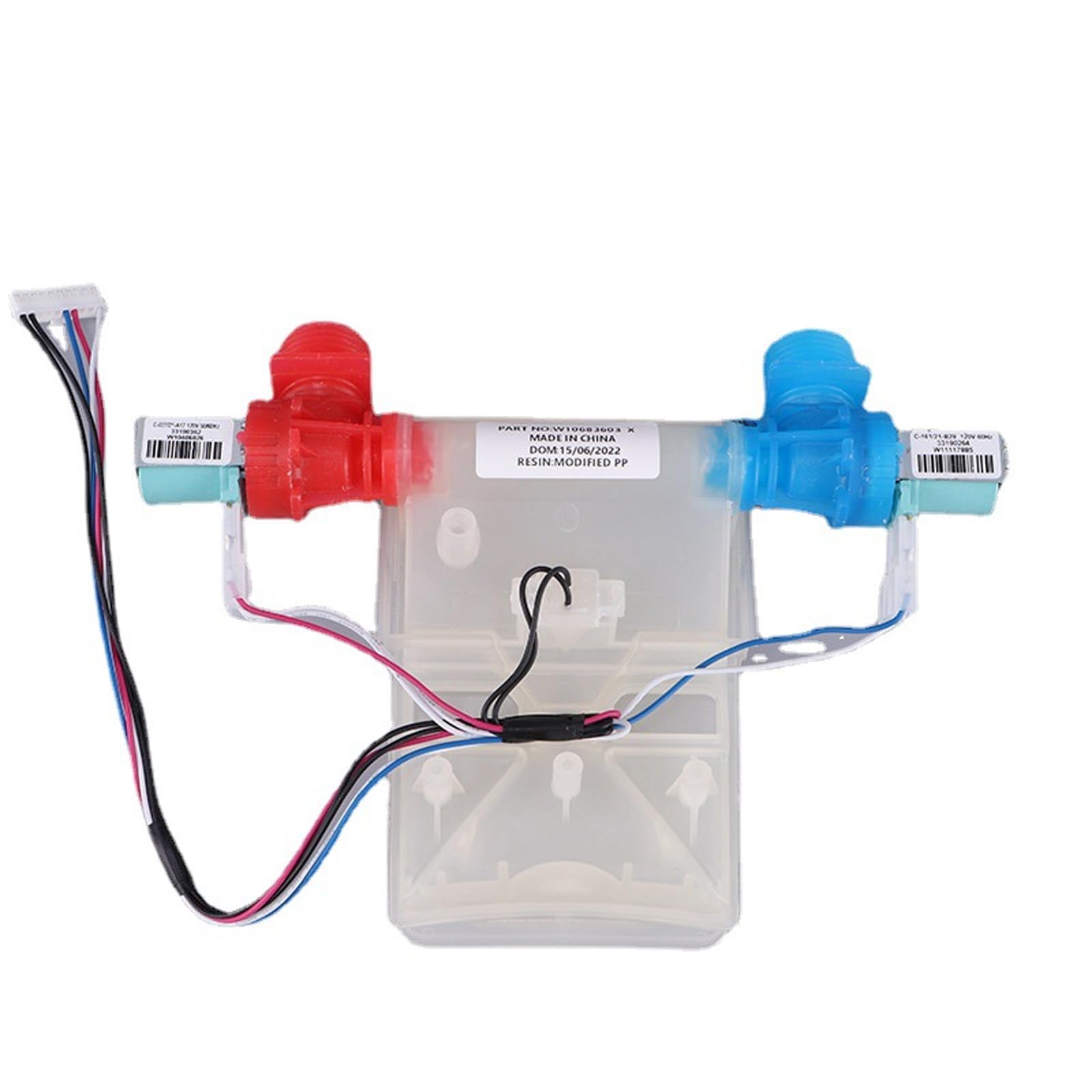 Buxuaaaa Strong Washer Entrance Regulator Replacement Resolves Leakage Inconsistent Water Supply Temperature Problems ABS Permanent Water Entrance Regulator
