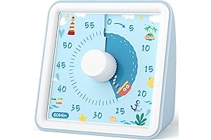 LIORQUE 60 Minute Visual Timer for Kids, Visual Countdown Timer for Classroom...