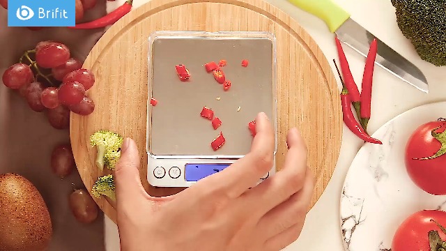 Balance De Précision 500g/0.01g QEIHITYO - Écran LCD - Tare - 7 Unités - Piles Incluses