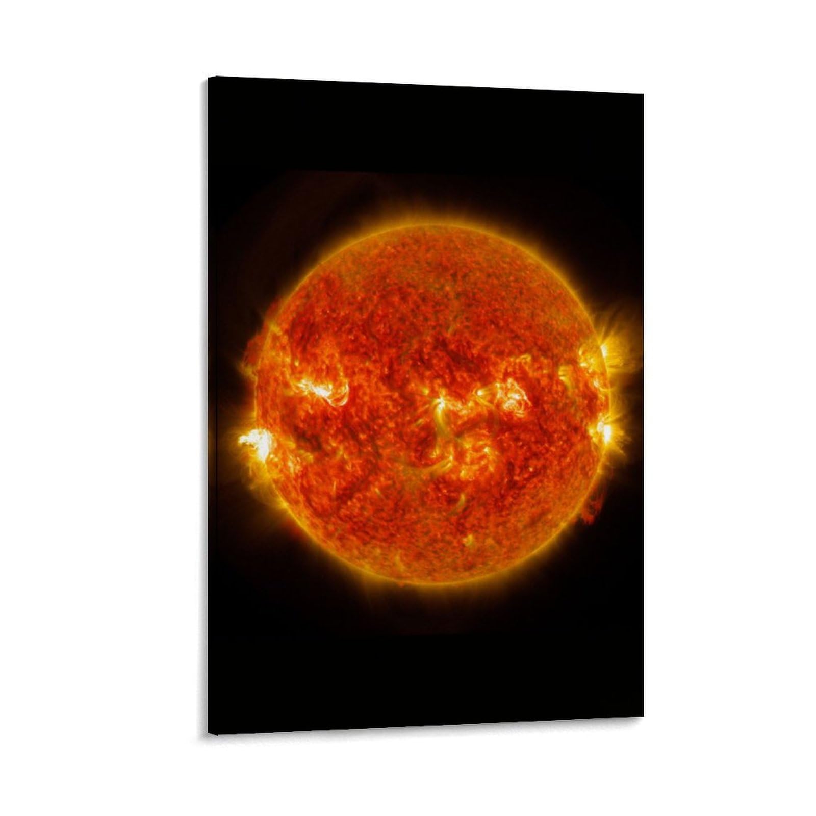 The Sun Space Poster Office Room Decor Cosmic Starry Sky Wall Art Posters for Wall Decoration 16x24inch(40x60cm)