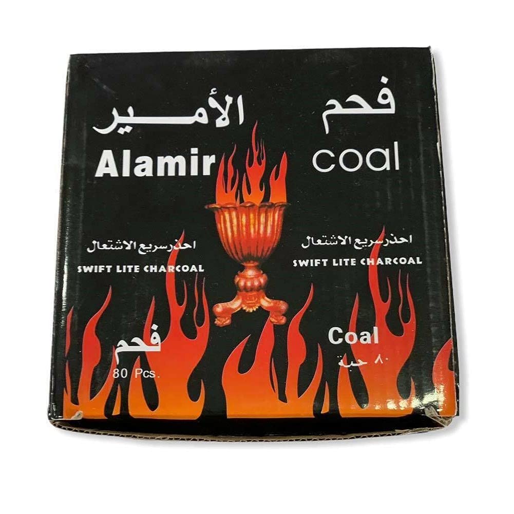 Al Amir Swift Light Charcoal For Bakhoor Incense Coal Hamil