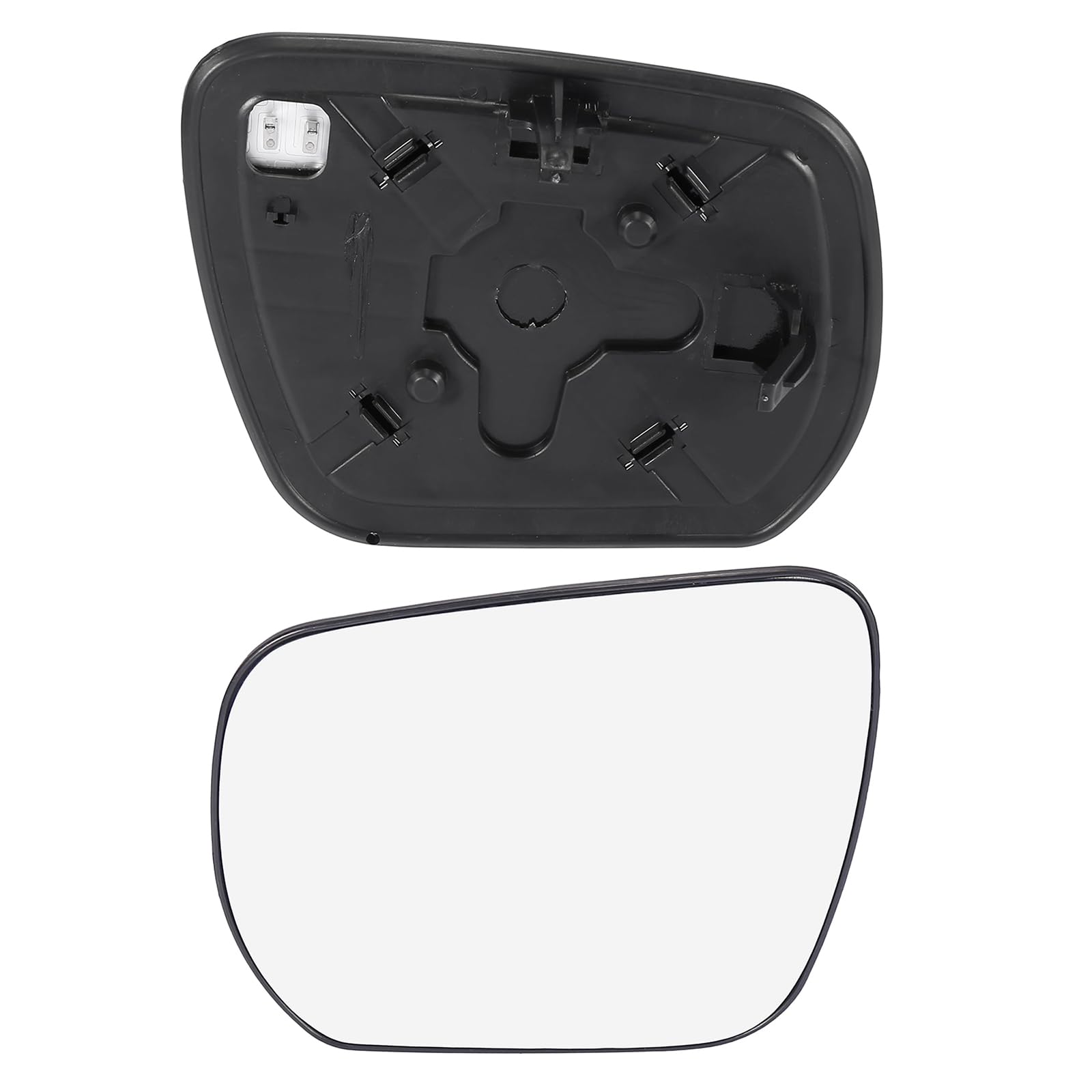 TOP-VIGOR 1-Pack Driver Side Heated Mirror Glass Compatible with Suzuki Grand Vitara 2006 2007 2008 2009 2010 2011 2012 2013, Left Exterior Mirror