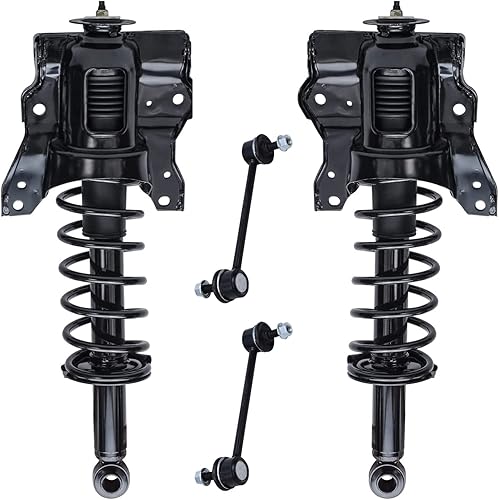 Miniatura 86 de Detroit Axle - Kit de puntales delanteros para Volvo C30 C70 S40 V50, 2 puntales muelle helicoidal 2 estabilizador, barra estabilizadora, enlaces