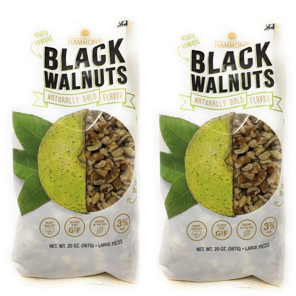 Hammons Walnuts- Pack of 2 - 20 oz Bags