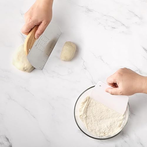Miniatura 7 de Saint Germain Bakery Cesta Banneton de pan redondo prémium con forro Cesta perfecta para hacer pan hermoso (9 pulgadas, redonda10 pulgadas ovalada)