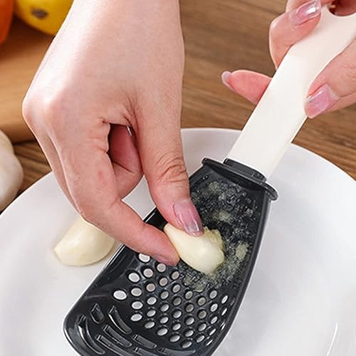 Miniatura 6 de Cuchara de cocina multifuncional, 6 en 1 gadgets de cocina para cocinar, rallar, drenar, triturar, cuchara de cocina, separador de huevos,