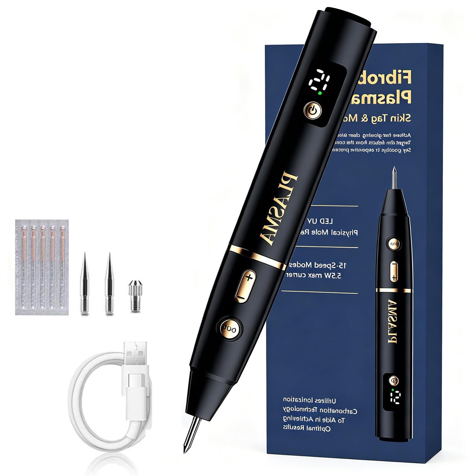 Pikosekunden Narben Tattoo Entfernungsstift 15 Hautanhängsel Entfernen entfernungsstift Plasma-Pen zur Entfernung von Sommersprossen, Muttermalen und Warzen