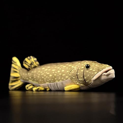 Miniatura 4 de ZHONGXIN MADE Simulation Northern Pike - Juguete de peluche de 18.5 pulgadas de profundidad realista de animales del océano de Pike, muñecos de