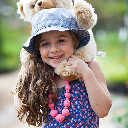 Girls Stars Print Bucket Hat - Vintage Denim Blue - Toddler/Little Kid (2-6Y) - Practical and Fashionable Summer Essential3