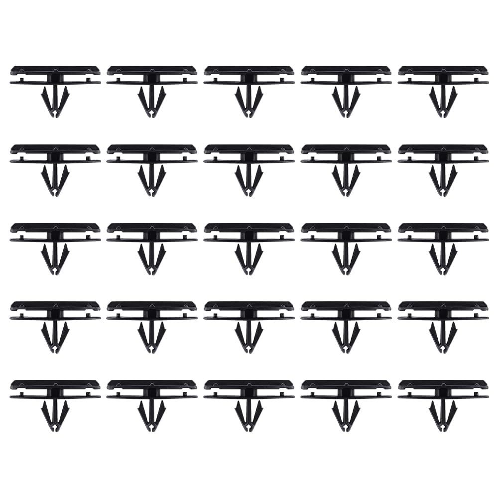 25PCS Car Fender Clips,Nylon Durable Car Retainer Clips & Fender Liner Clips for Tighten Installation,OEM#68039280-AA Car Clips Compatible with Jeep Wrangler JK,Unlimited JK,Ram 4500,Ram 5500 (25Pcs)