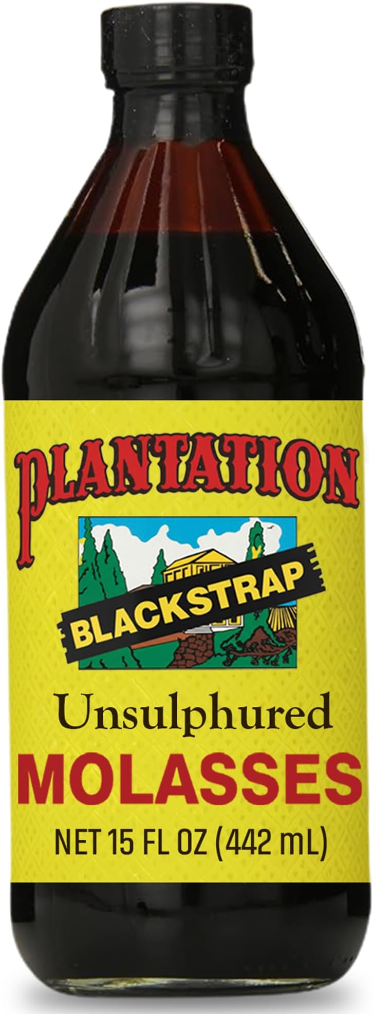 Plantation Molasses, Blackstrap, 15 Ounce