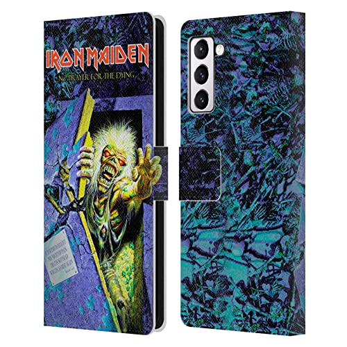 Iron Maiden étui portefeuille anti-rayures pour réparer la fragilité du Samsung S21+ 5G