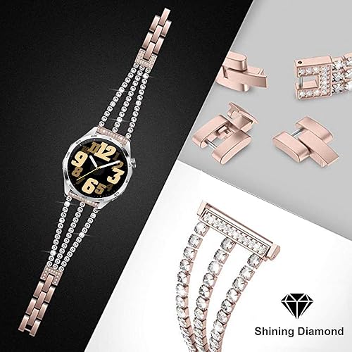 Miniatura 2 de Correas compatibles con Samsung Galaxy Watch de 1.81 pulgadas  Galaxy 3 de 1.77 pulgadas y 0.872 pulgadas, correa de repuesto de metal de acero