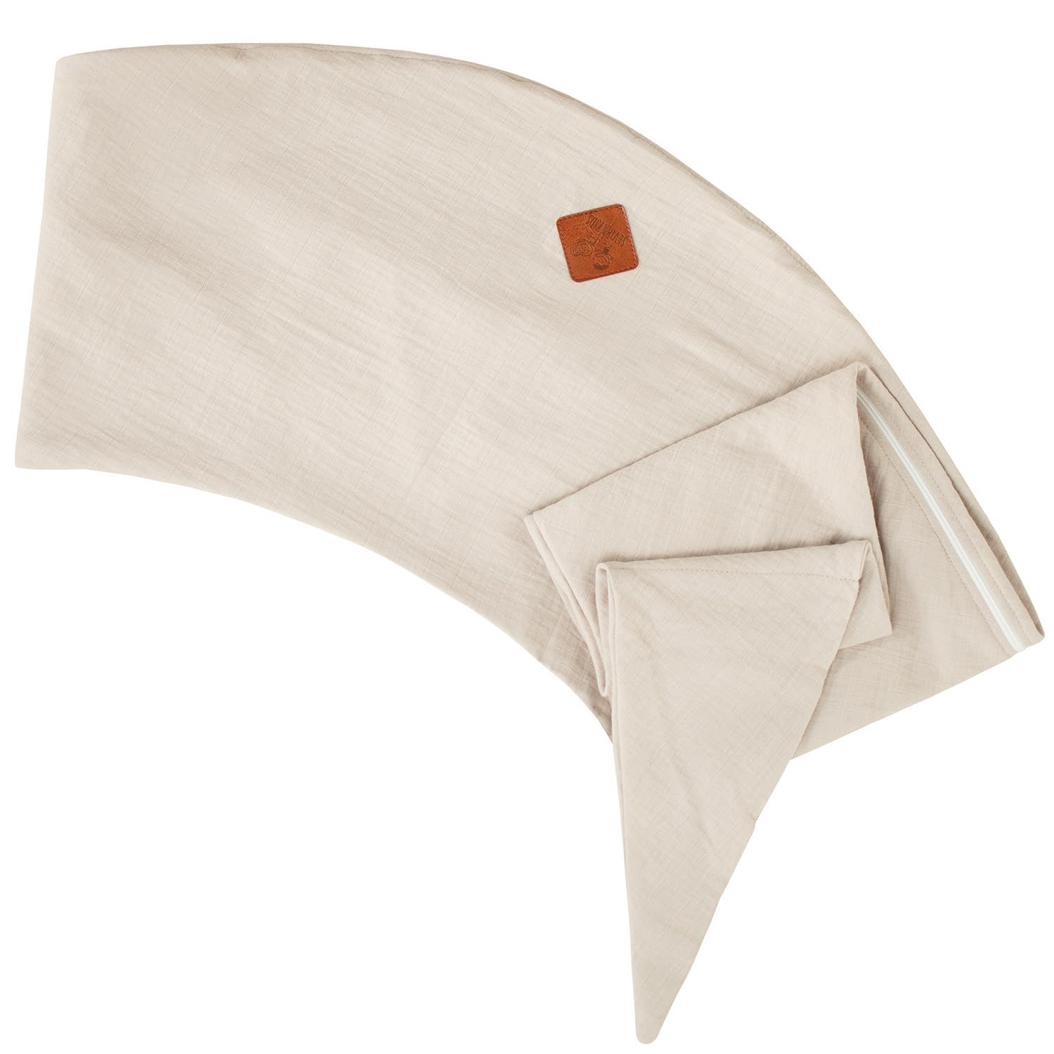 Housse coussin allaitement Sevira Kids en gaze de coton nid d'ange