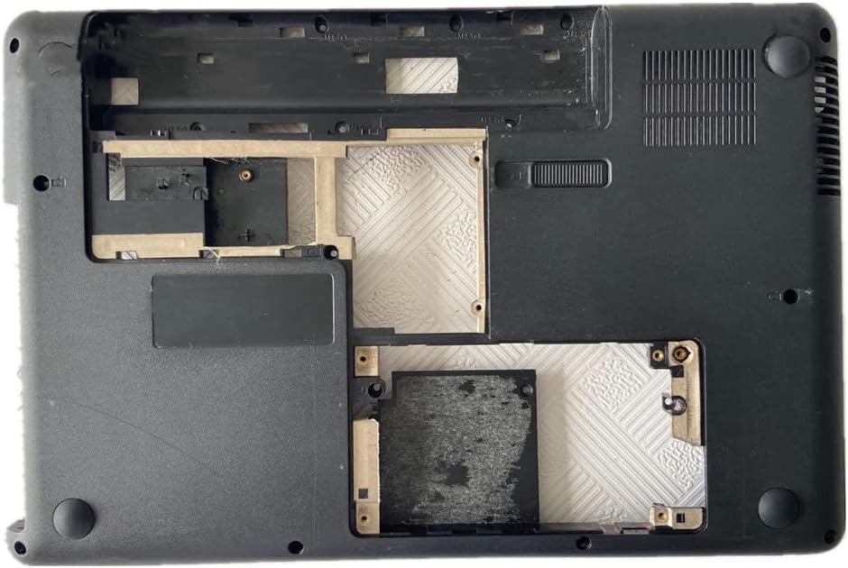 Replacement Laptop Bottom Case Cover D Shell for HP Compaq Presario CQ42-100 CQ42-200 CQ42-300 CQ42-400 Color Black