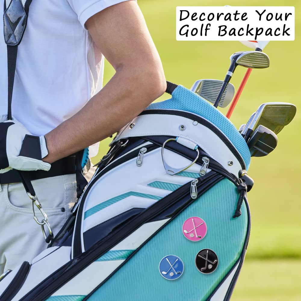 Abrazaderas Magnéticas para Tapas De Golf Juego De 2 con Pinzas De Metal