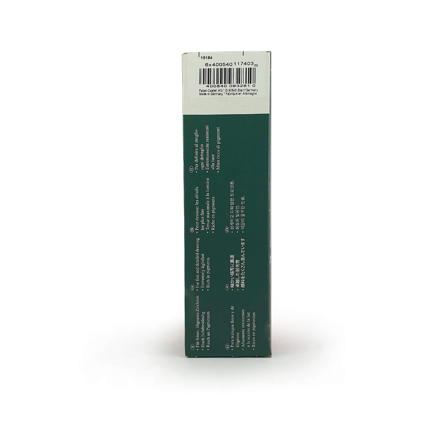 Crayon Faber-Castell Pitt Charcoal Charbon (6 Unités)