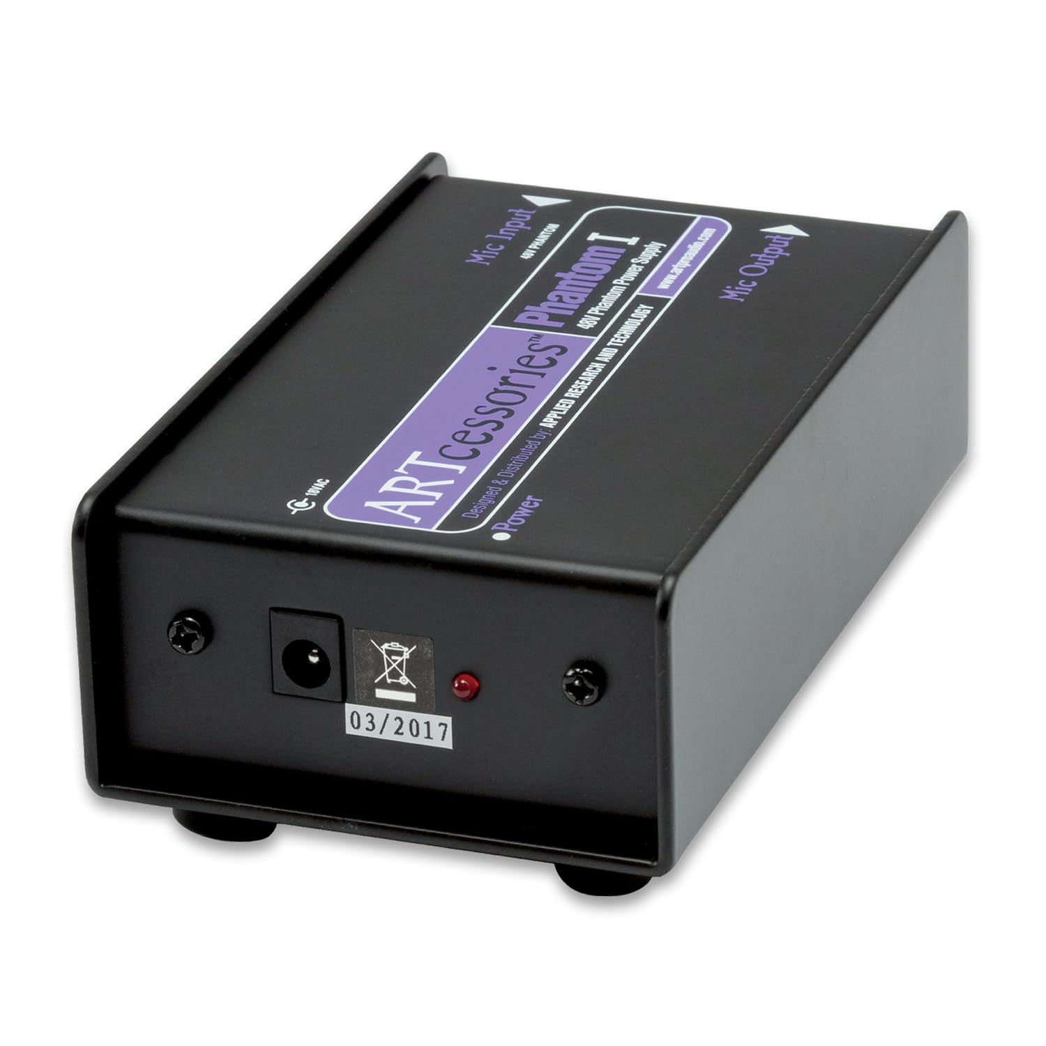 ART Phantomspeisung Phantom I 1-Kanal 48V + keepdrum XLR-Mikrofon-Kabel