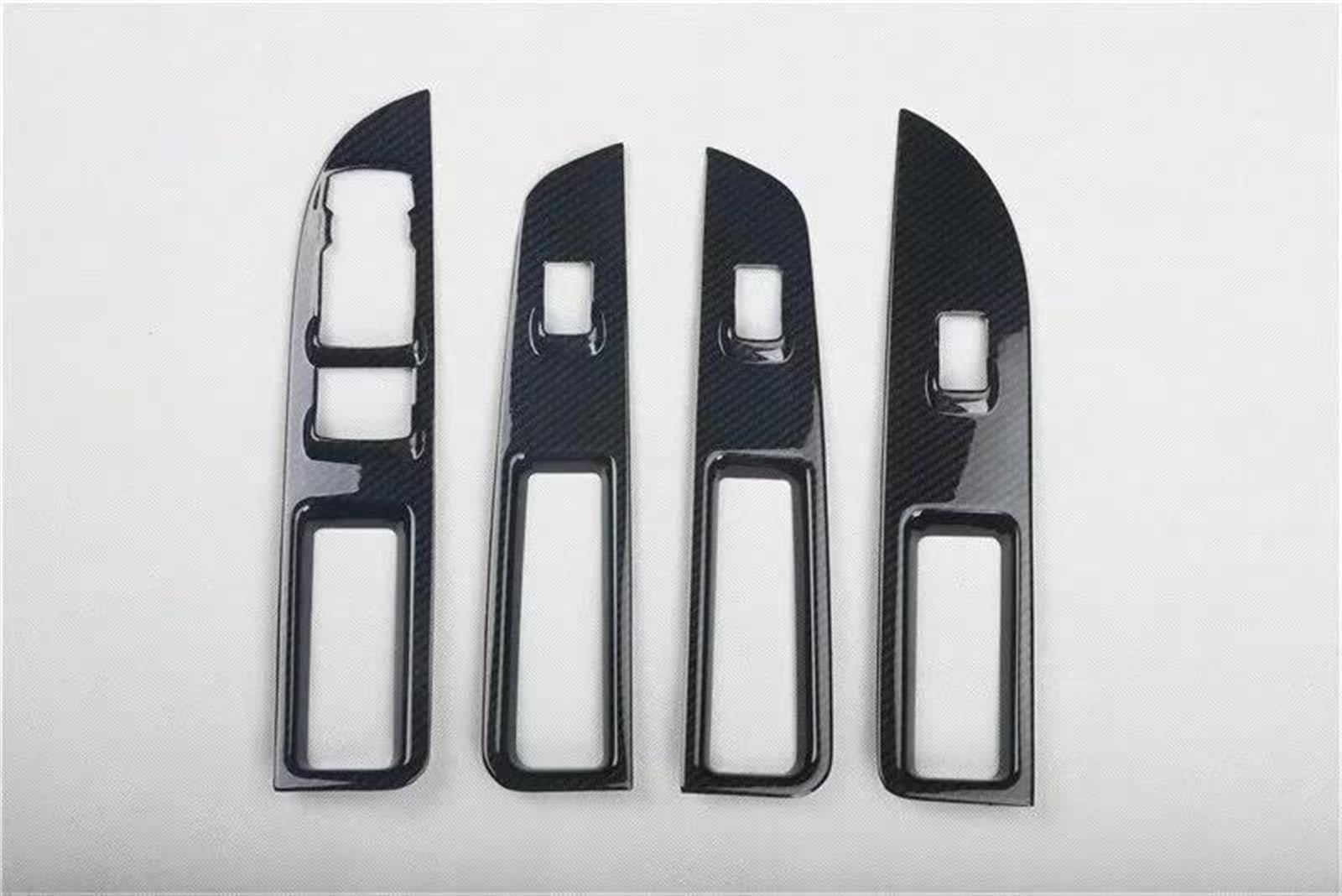 Csspdm H Carbon Fiber Car Interior Covers Shift Gear Panel Steering Wheel Knob Abs Sticker For Ford For Explorer 2013-2018(H)