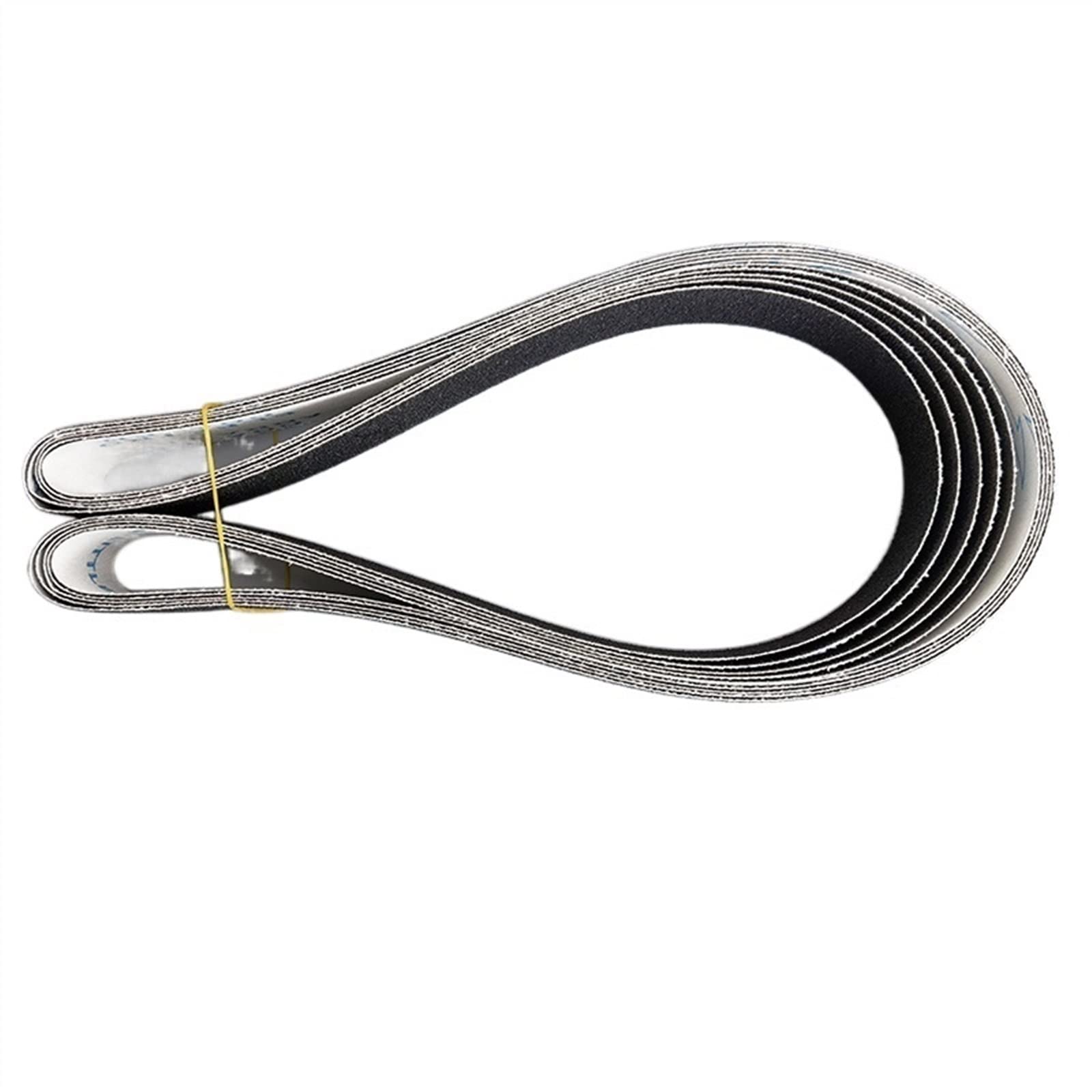 cinta lijadora, 5 piezas de 50 x 1500 mm correa de lijado for metal 2"x 59" banda abrasiva de carburo de silicio seco húmedo de doble uso P60-600 for moler, afilar (tamaño: P100 150 240 320 400) ( Siz