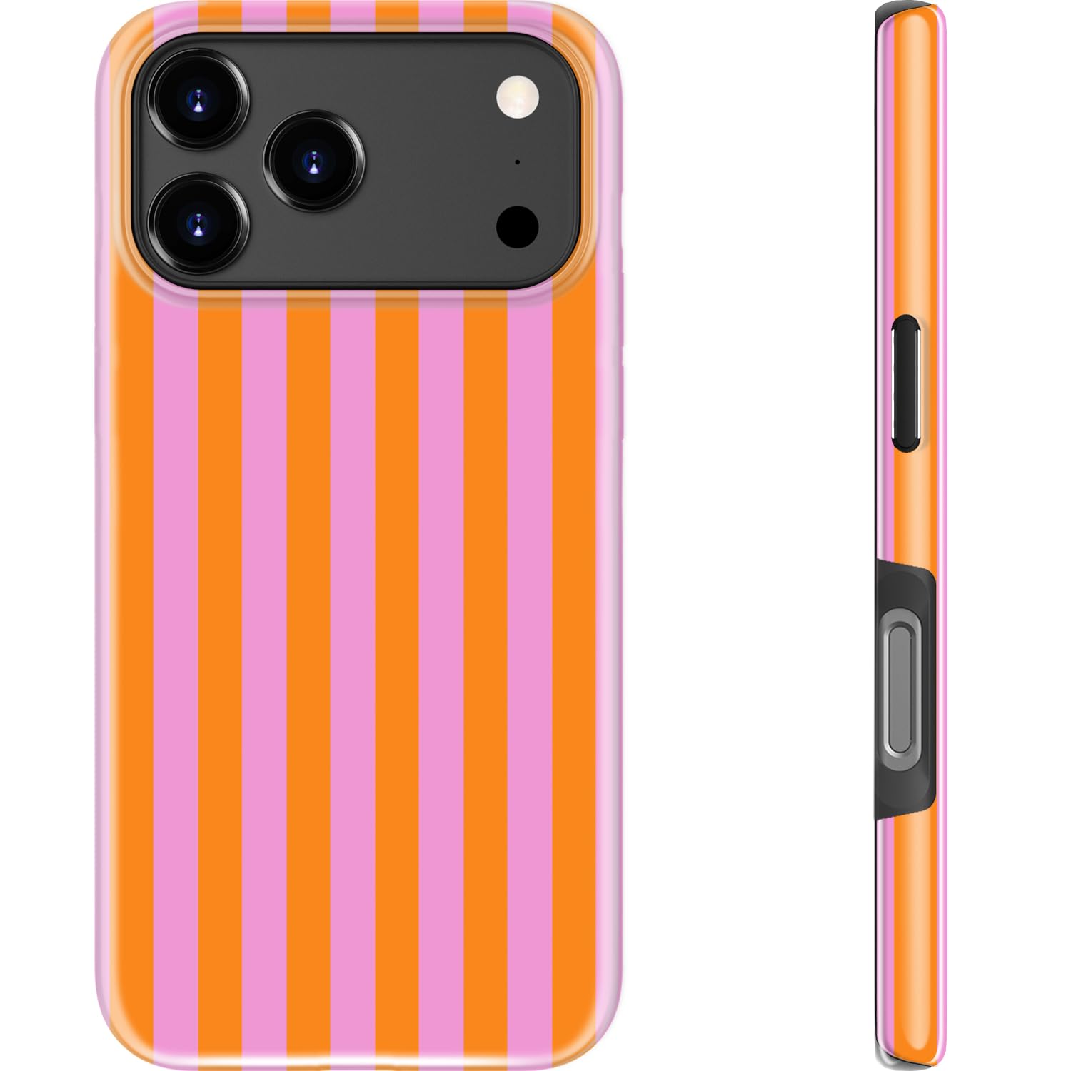 Coque iPhone 17 Pro double couche de protection rigide et silicone à motifs tendance - 8