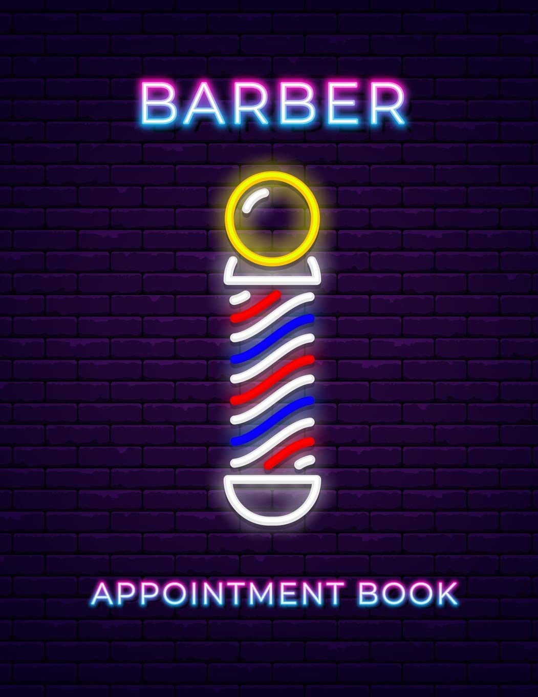 Barber Appointment Book: Barber Notebook, Hair Stylist Client Log Book, Hairstylist Client Tracking Book