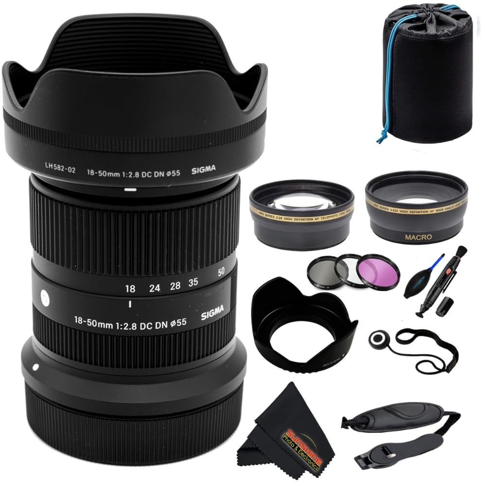 Amazon.com : Sigma 18-50mm f2.8 DC DN Contemporary Lens for Canon