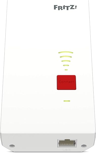 FRITZ!Repeater 2400 (Dual-WLAN AC + N bis zu 1.733 MBit/s (5GHz) + 600 MBit/s(2,4 GHz), 1x Gigabit-LAN, deutschsprachige Version) - 3