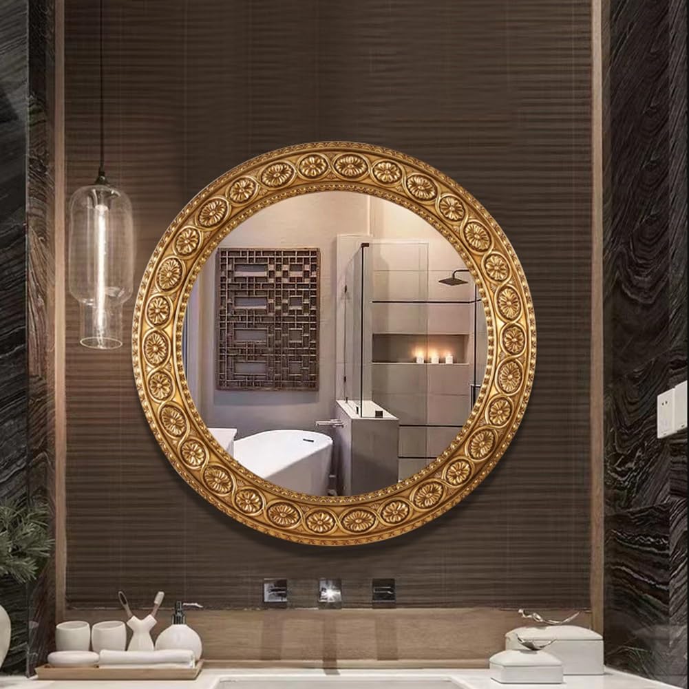 Spiegelkasten Wandspiegel Badkamer Massief Houten Toiletspiegel Badkamerspiegel Wandmontage Wandspiegel Met Plank Spiegel Toilet Toilet Dressing Ronde Spiegel