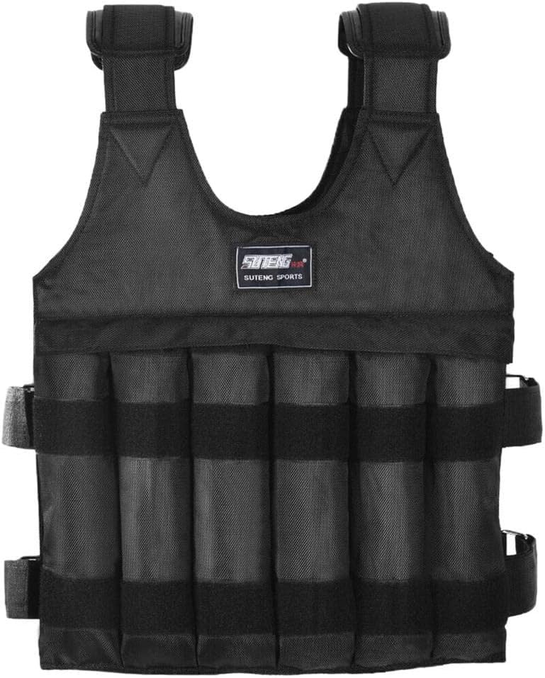 50 kg Adjustable Weight Vest for Training and Fitness Activities