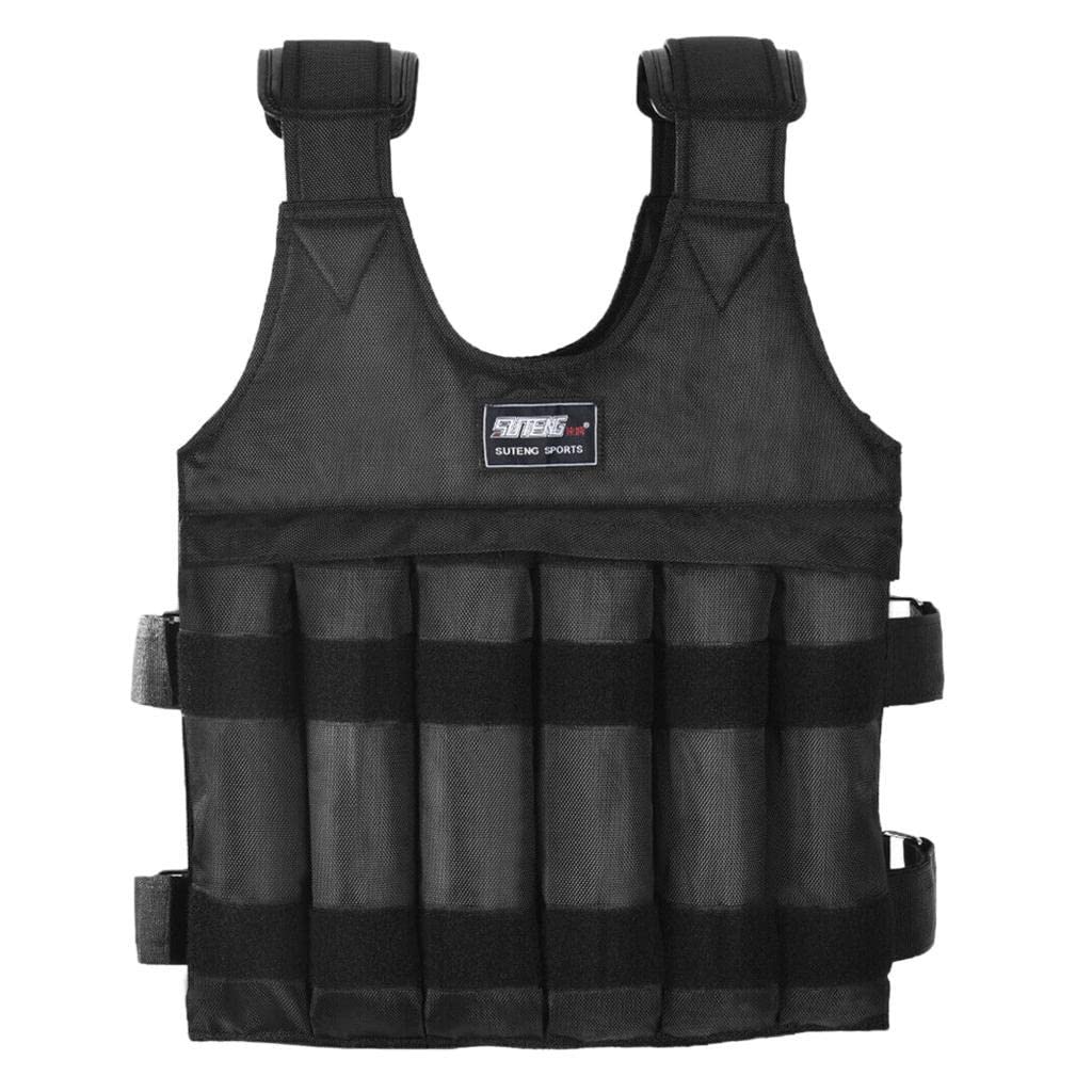 Chaleco Lastrado Ajustable para Entrenamiento Físico Y Ejercicio en El Gimnasio
