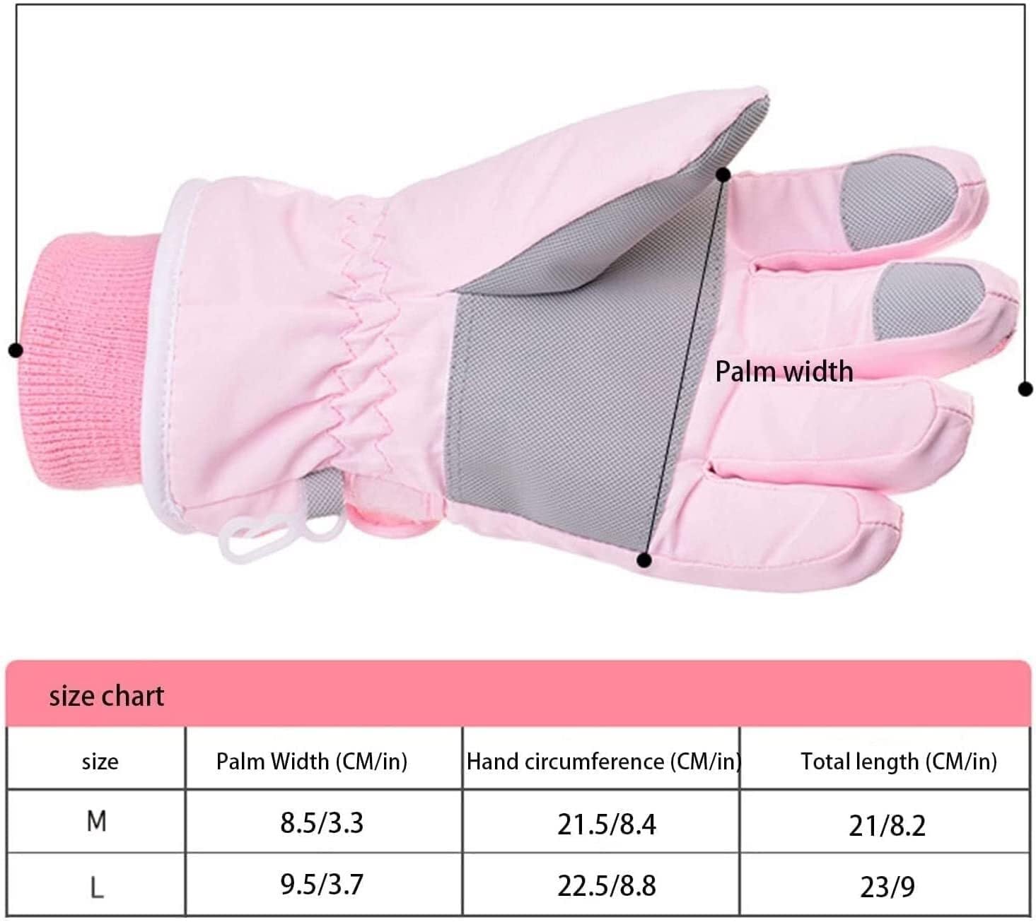 Guantes Running Guantes Cálidos De Invierno Con Pantalla Táctil, Guantes De Dedo Completo For Esquí, Bicicleta, Patinaje, Correr, Senderismo Guantes Deporte Hombre