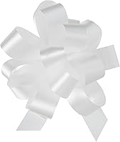 Vista 15 de Berwick Offray The Perfect Bow Pull Ribbon, tamaño acabado de 4 pulgadas con 18 bucles, azul, 50 piezas