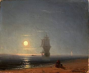 世界の名画コレクション　イヴァン・アイヴァゾフスキー　月夜アートコレクション 世界の名画コレクション イヴァン・アイヴァゾフスキー 月夜