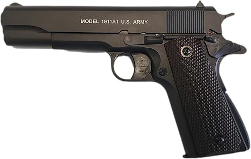Miniatura 1 de 3Skull Auto Ordnance - Pistola de aire con licencia 1911 Pellet .177 Cal CO2 Air Pallet Airgun M1911A1