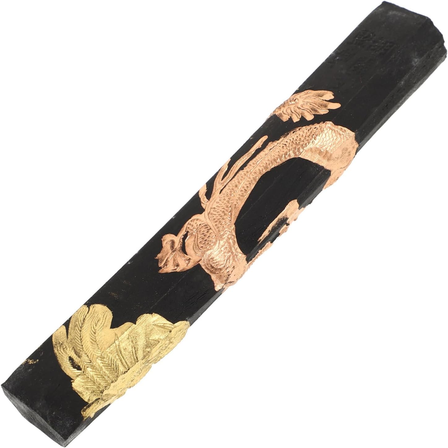 Handmade Round Painting Ink Chinese and Stick Ink Block with Smooth Edges for Calligraphy and Traditional Art Supplies for Calligraphers
