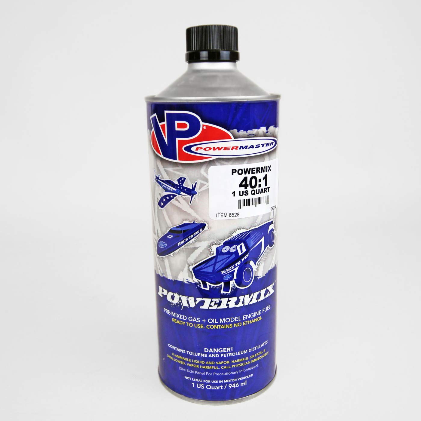 Powermaster Hobby Products, Inc. PowerMix Fuel 40:1 Quart, POW6528